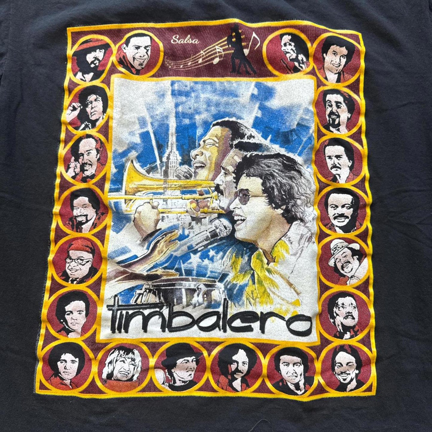 Latin Music "Soneros De La Salsa Timbalero" Y2k T-Shirt  [COPY]