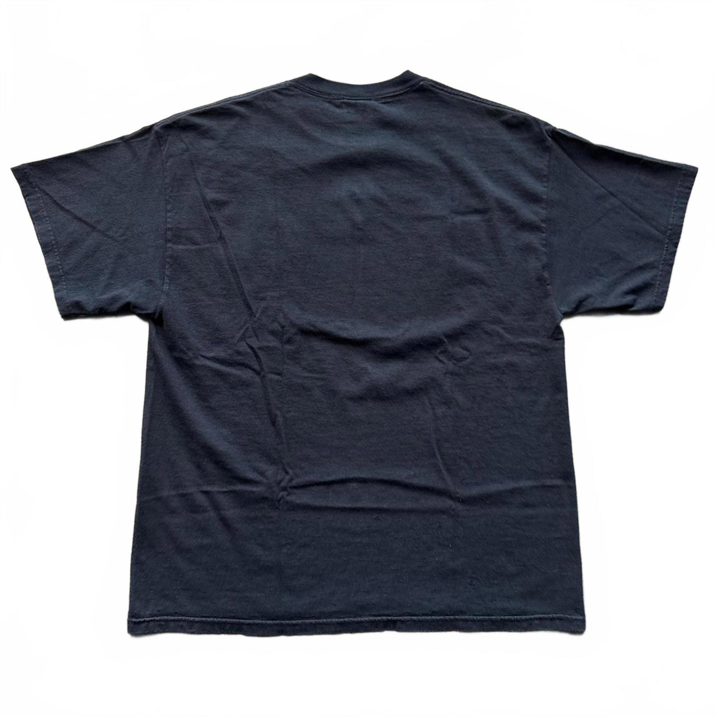 Disturbed Licensed Metal Band 2005 Giant Tag Navy & Red   [COPY]