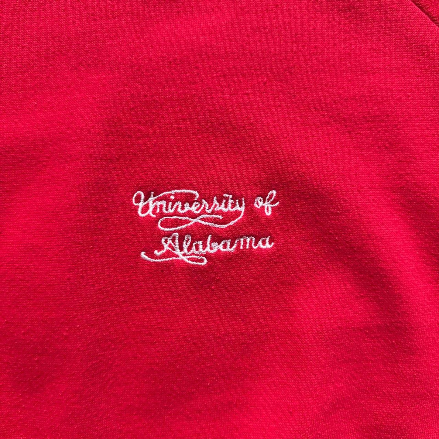 University Of Alabama Red Crewneck With Embroidered Logo 90s [COPY]