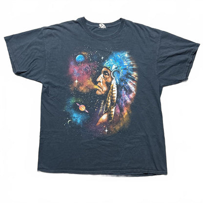 Native Indian Psychedelic Y2k Graphic T-Shirt [COPY]