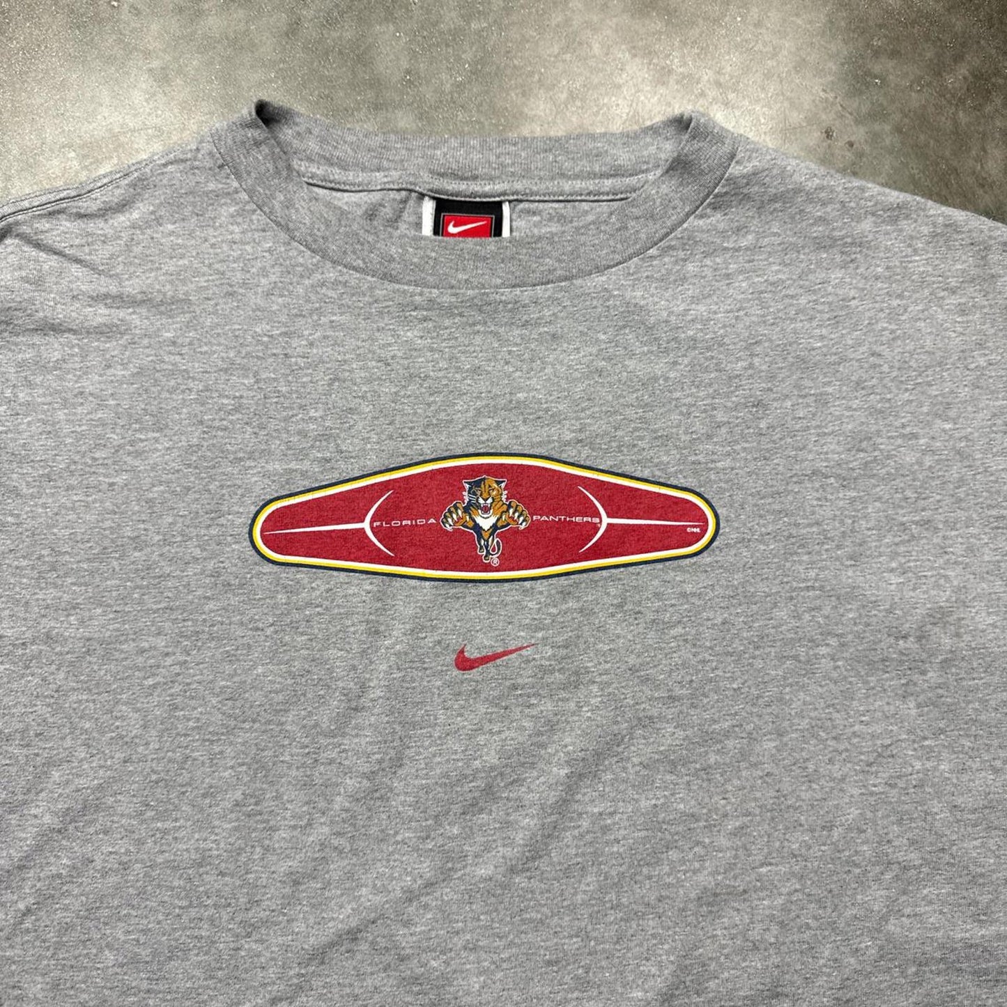 Florida Panthers Vintage Y2k Graphic Long Sleeve T-Shirt  [COPY]