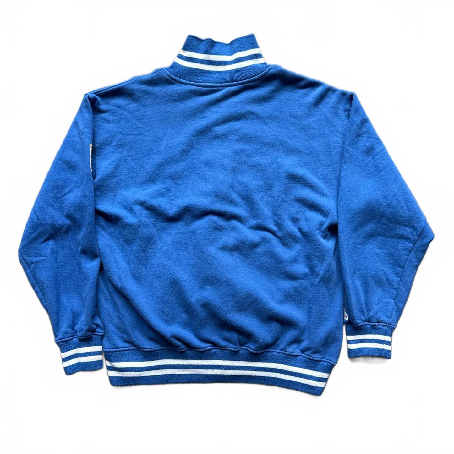 Stylish Italia Blue Zip Up Jacket With Embroidered Details  [COPY]