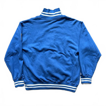 Stylish Italia Blue Zip Up Jacket With Embroidered Details  [COPY]