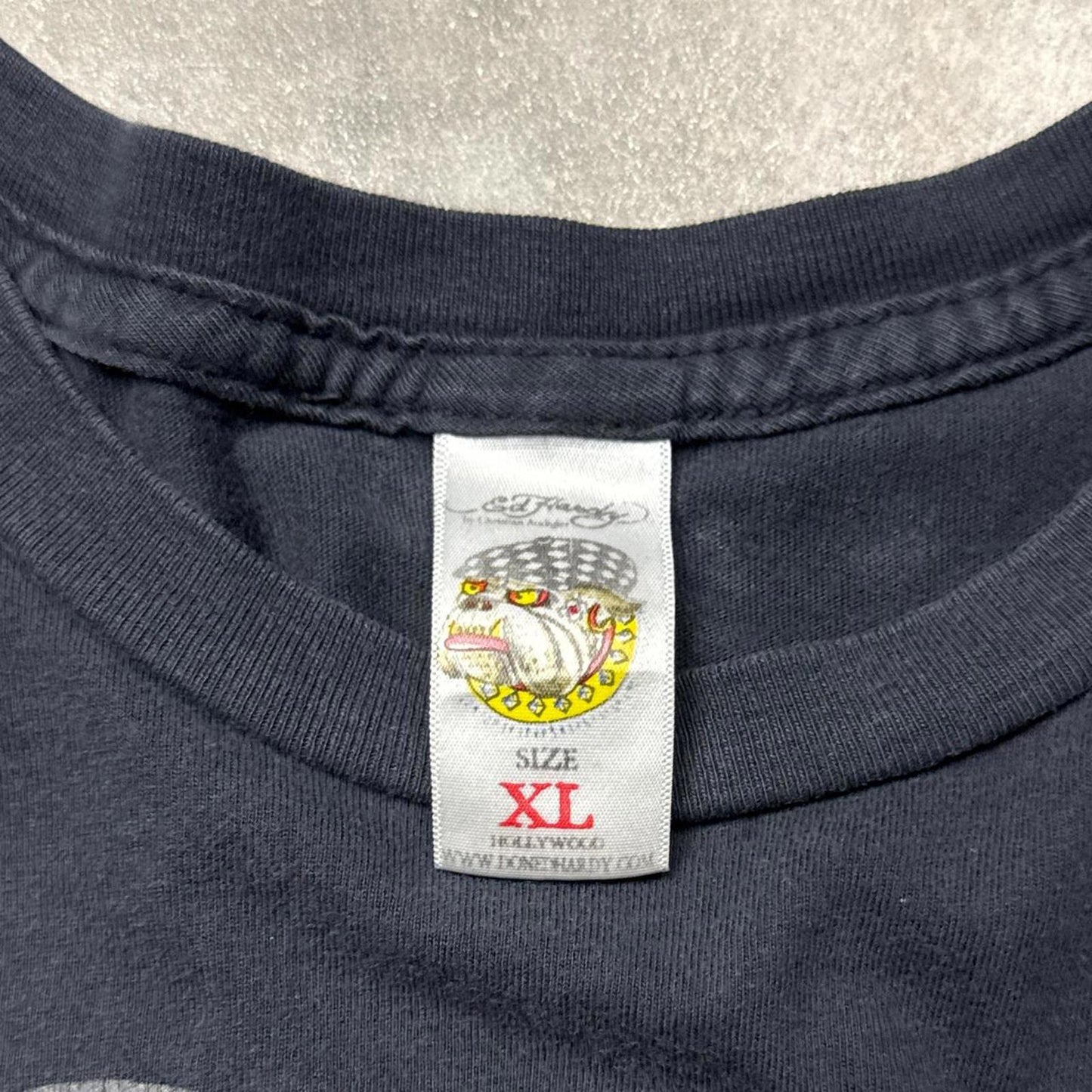 Ed Hardy Vintage Long Sleeve Multiple Y2k Graphic T-Shirt [COPY]