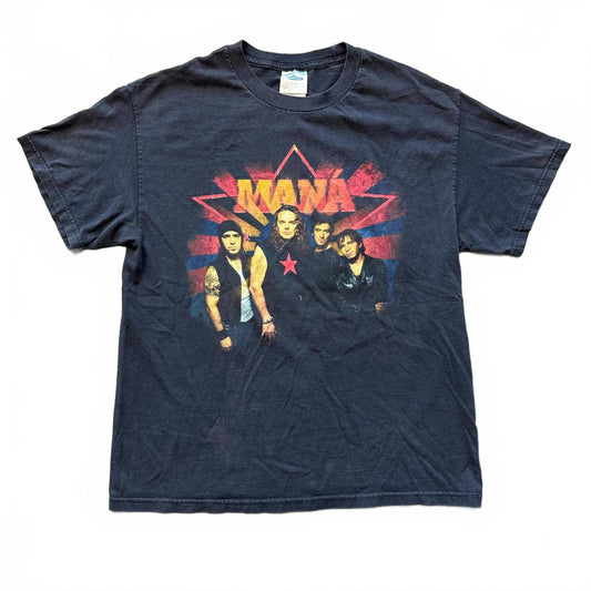 Vintage Y2k Rock Band Maná 2002 Tour Graphic T-Shirt [COPY]
