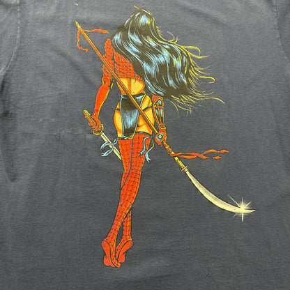 Shi Lady Death Crusade Comics 1997 Vintage Ninja T-Shirt  [COPY]