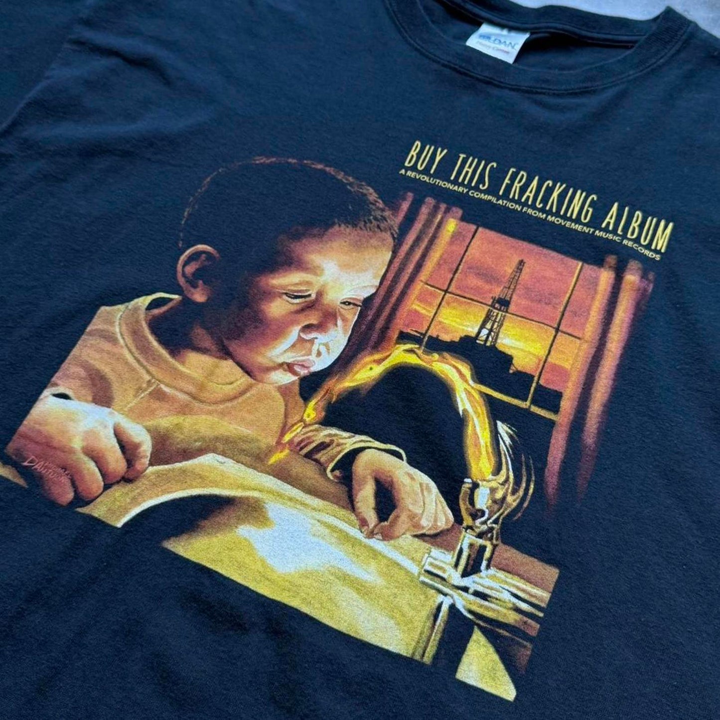 Tim McGraw “Buy This Fracking Album” Vintage Band T-Shirt [COPY]