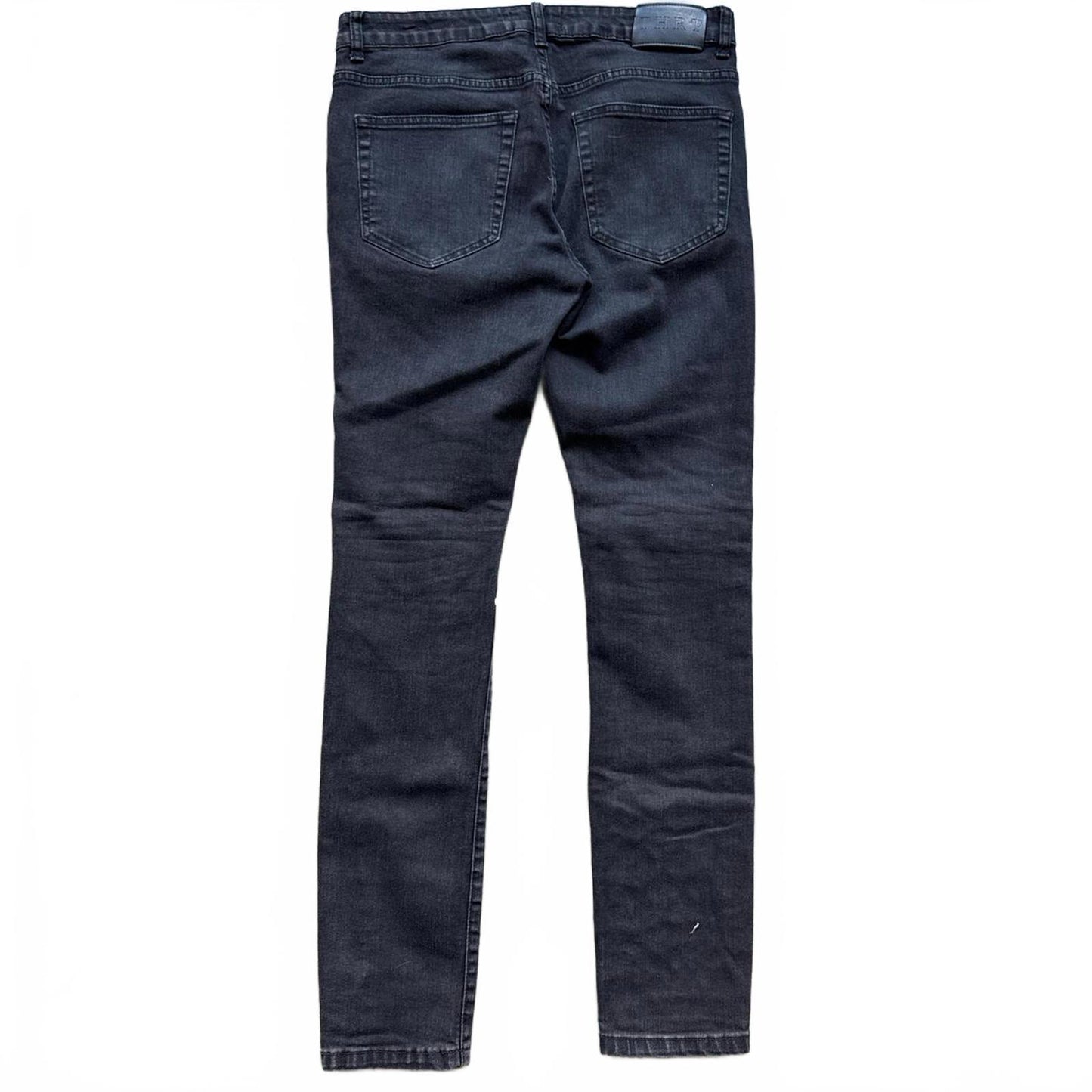 THRT Distressed Denim Screen Printed Graphics Skinny Jeans [COPY]