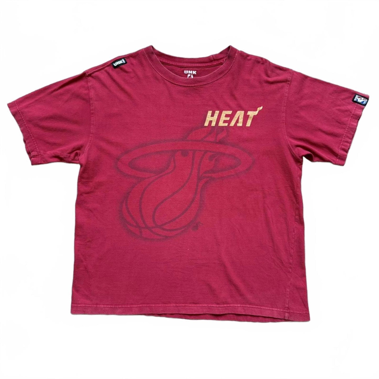 UNK X NBA Miami Heat Vintage Y2K Faded Graphic T-shirt  [COPY]