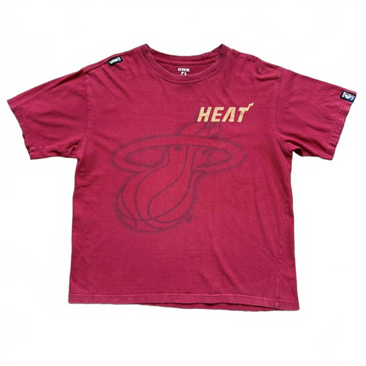 UNK X NBA Miami Heat Vintage Y2K Faded Graphic T-shirt  [COPY]