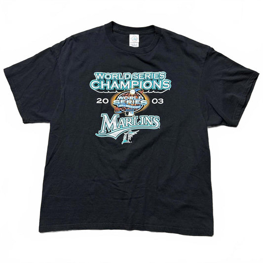 Vintage Y2k 2003 World Series Champion Miami Marlins T-Shirt [COPY]