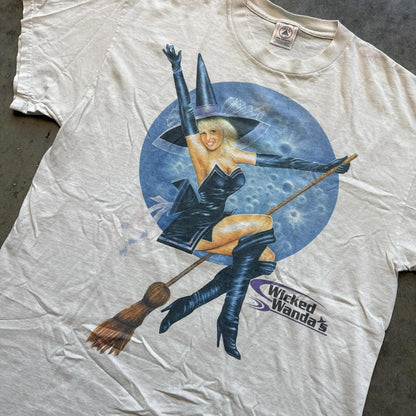 Wicked Wanda's Witch Vintage Delta Tag 90's Graphic T-Shirt [COPY]