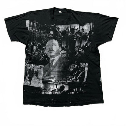 Martin Luther King Jr. Vintage  AOP 1968 Graphic T-shirt [COPY]