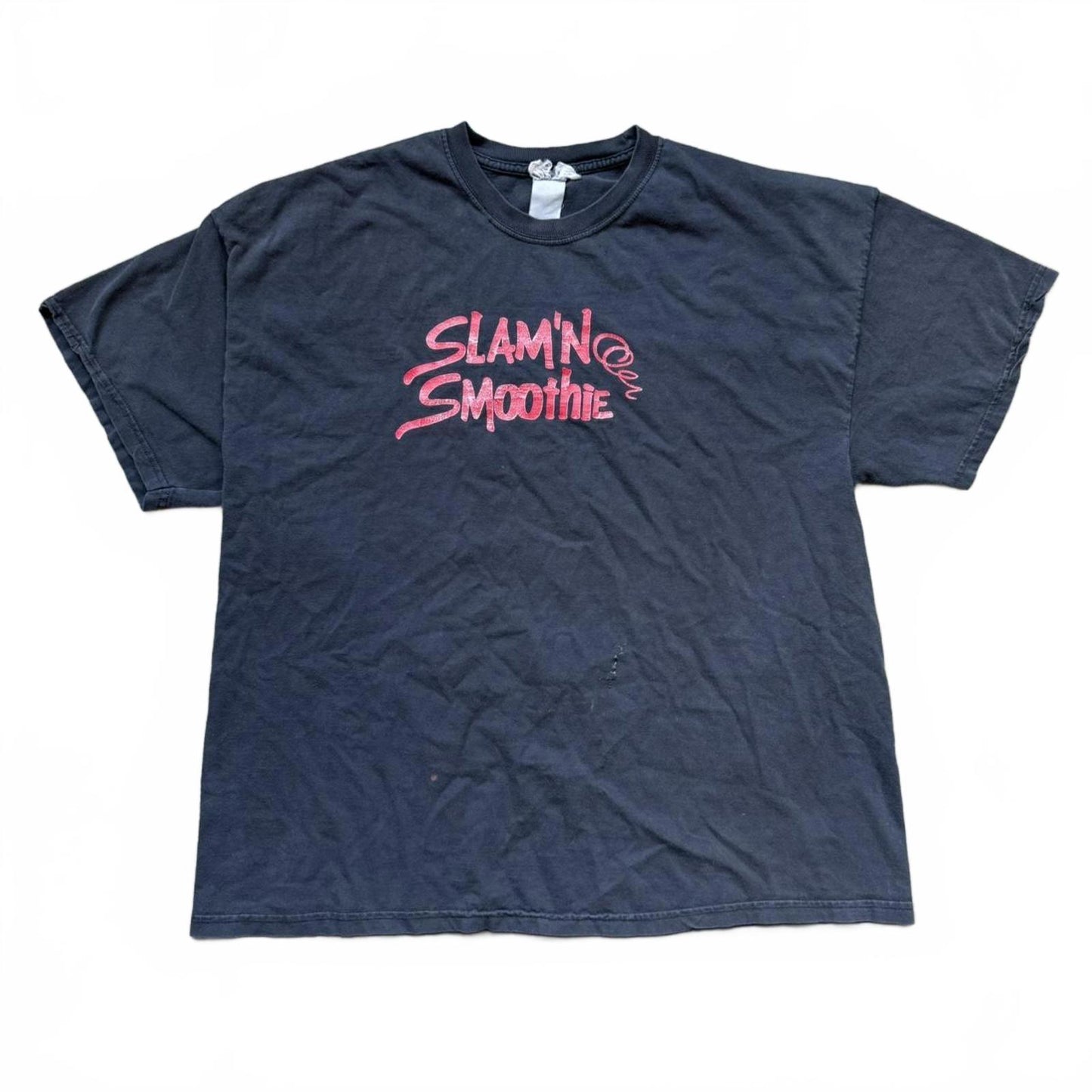 Slamin’ Smoothie “Get Juiced” Faded Graphic T-Shirt  [COPY]
