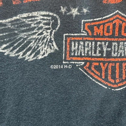 Harley Davidson Tie Dye Long Sleeve Y2k 2008 T-Shirt  [COPY]