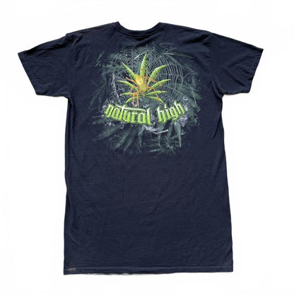 Weed & Spider “Natural High” Y2K Graphic T-shirt  [COPY]
