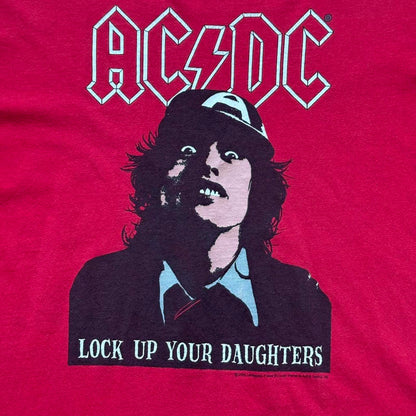 AC/DC “Lock Up Your Daughter” 2005 Vintage Faded Band TShirt [COPY]