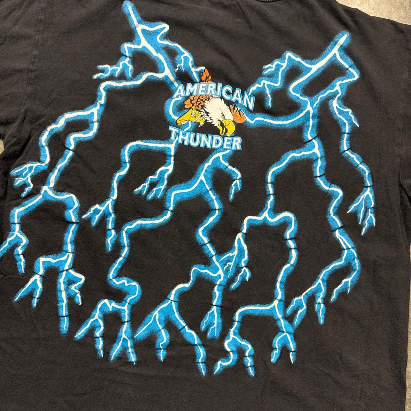 American Thunder Lighting Carousel Horse 90s Graphic T-Shirt [COPY]