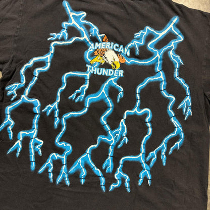 American Thunder Lighting Carousel Horse 90s Graphic T-Shirt [COPY]
