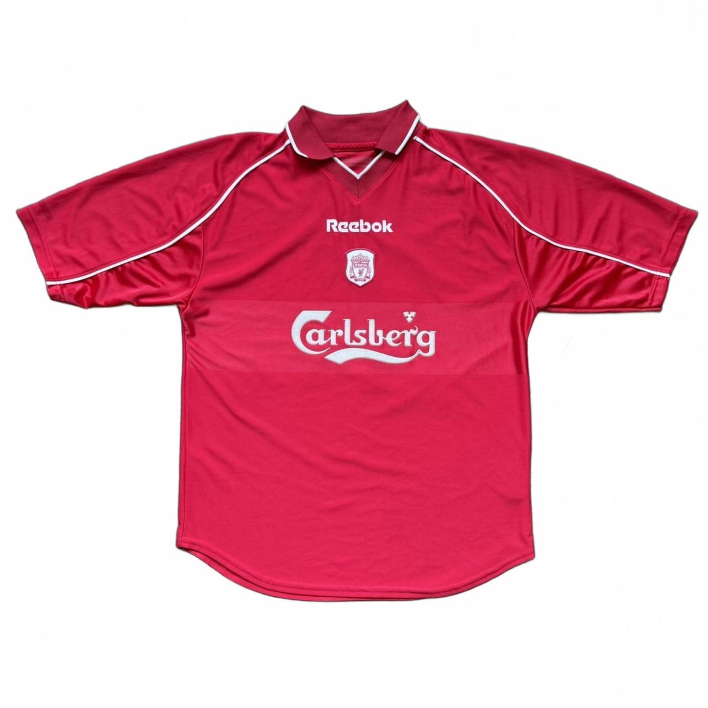 Reebok Liverpool Home 2000-2001 Retro Futbol Soccer Jersey  [COPY]