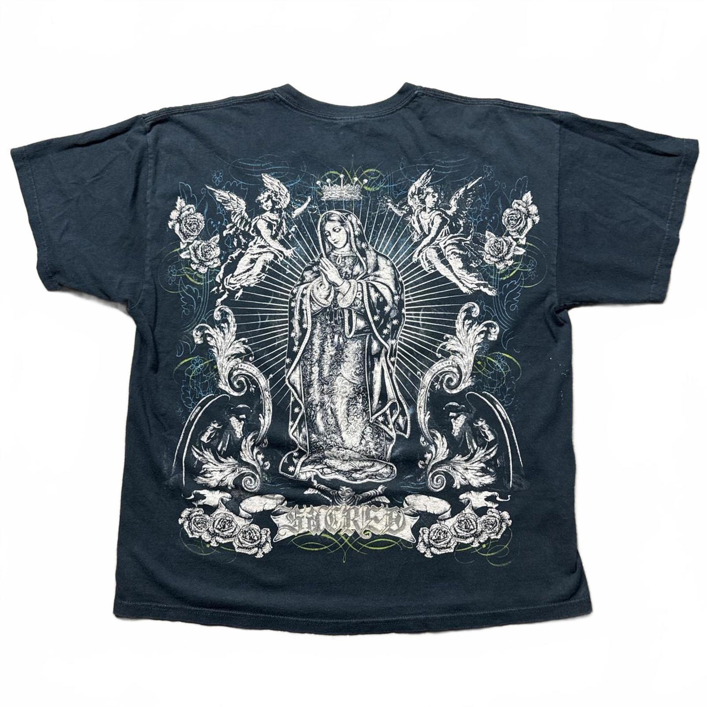 Virgen De Guadalupe All Over Print Vintage Y2k T-Shirt  [COPY]