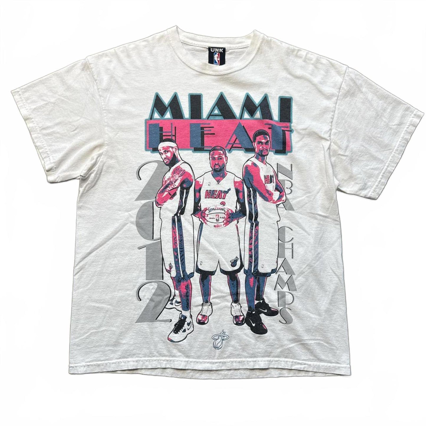 Miami Vice The Big Three 2012 Champions NBA Graphic T-Shirt [COPY]