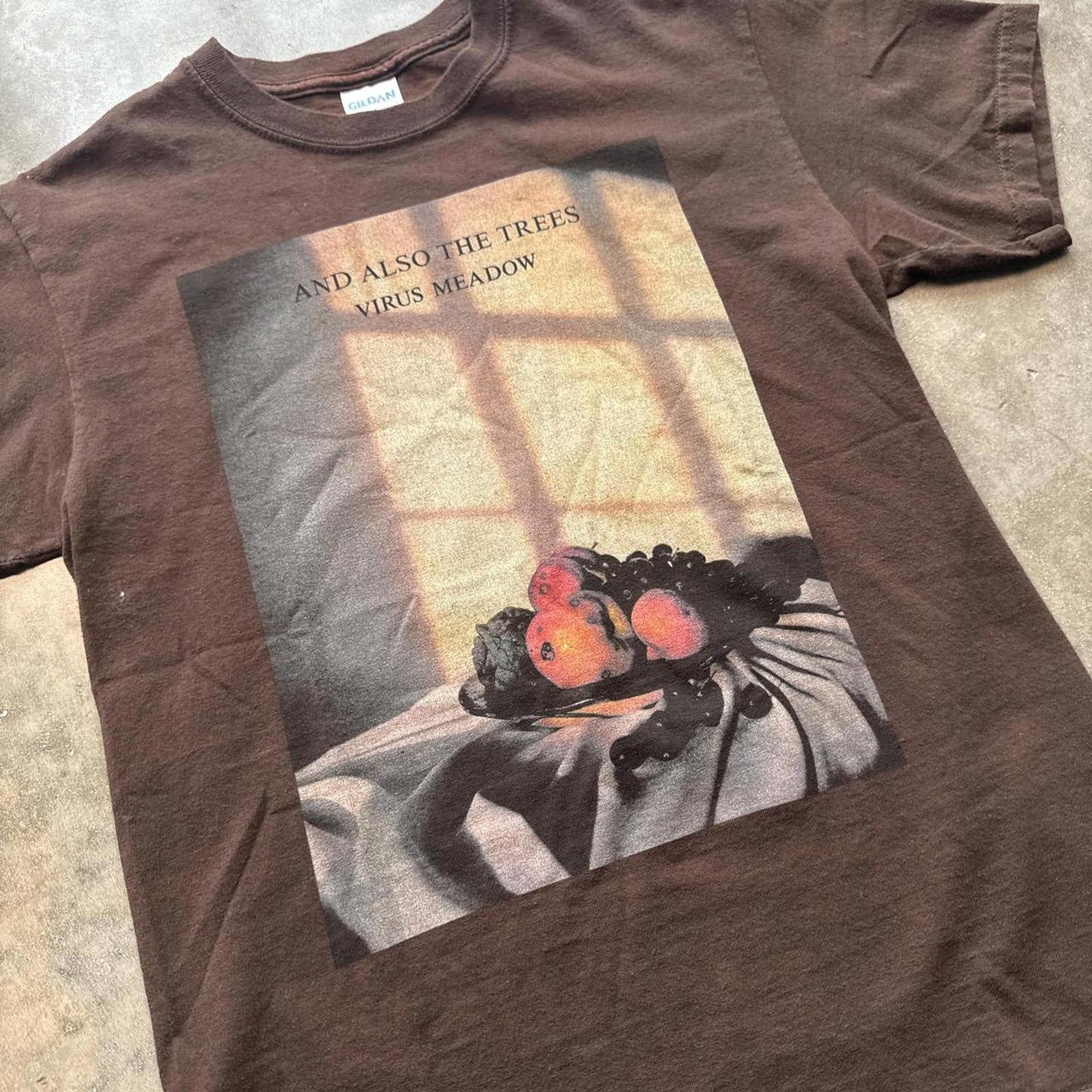And Also The Trees "Virus Meadow" Album Cover Rock T-shirt  [COPY]