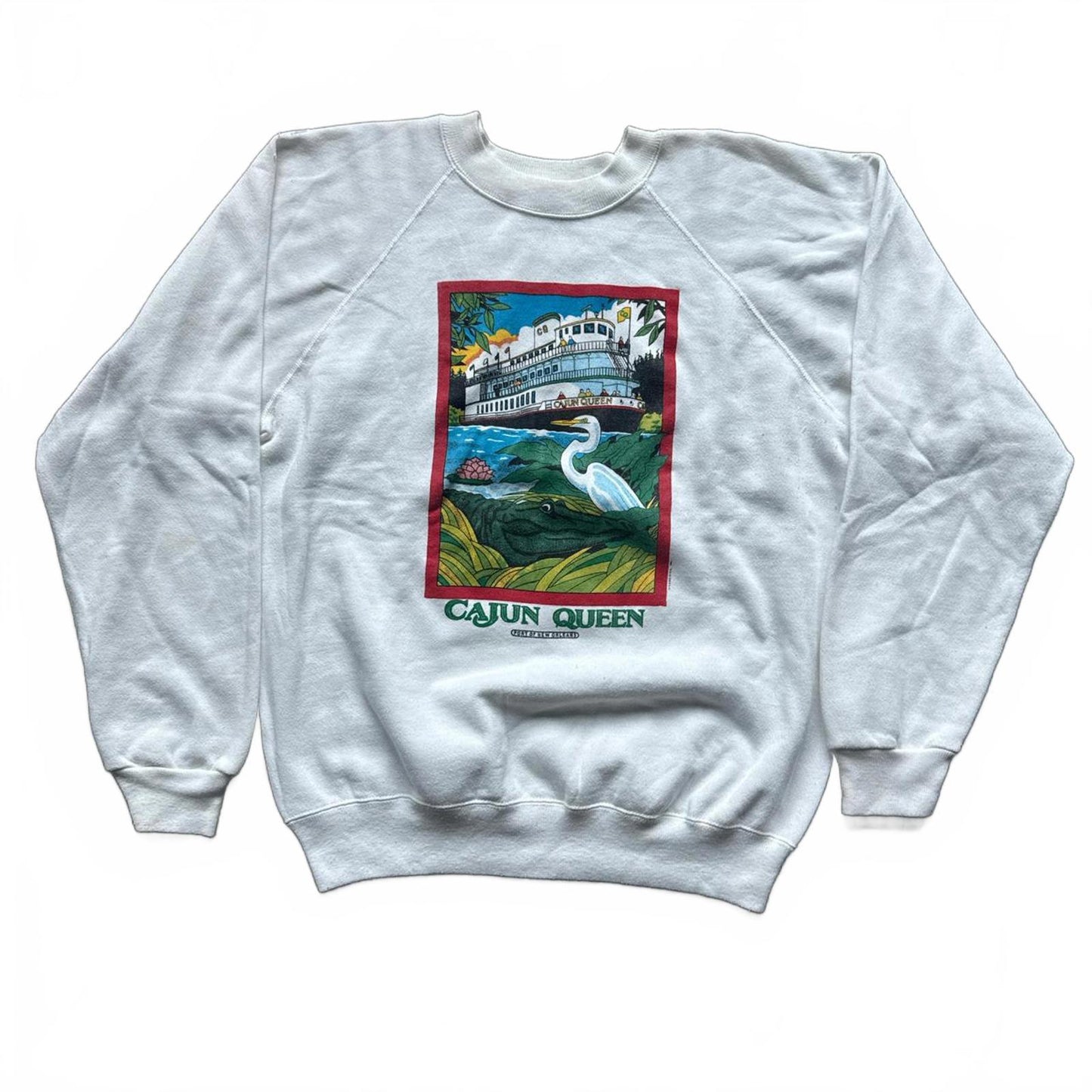 Cajun Queen Riverboat Nature Crewneck Sweatshirt  [COPY]