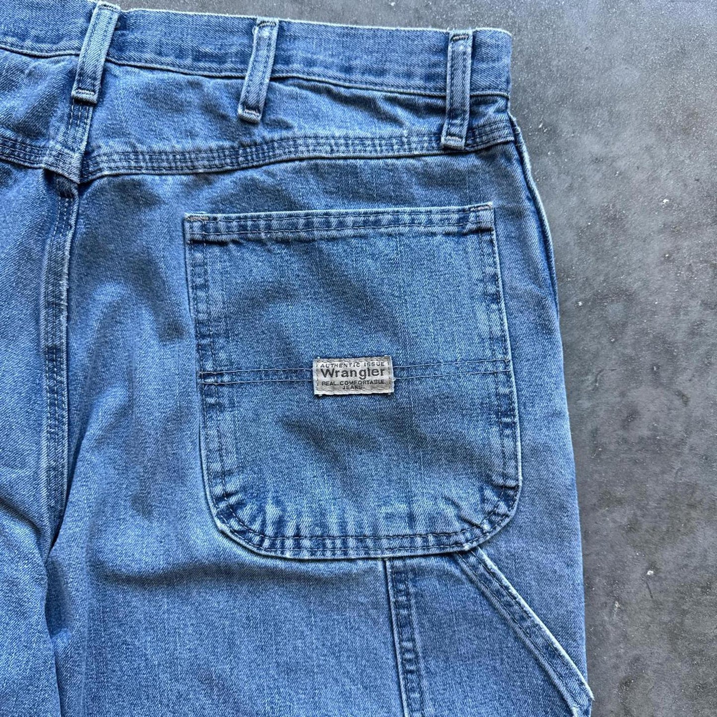 Faded Wrangler Vintage Y2k Carpenter Jeans Distressed  [COPY]