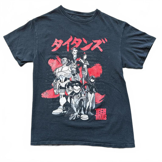 Teen Titansg Tokyo Japanese Logo Vintage Y2k Graphic T-Shirt [COPY]