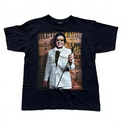 Hector Lavoe "El Cantante" Black Vintage Y2k T-shirt  [COPY]