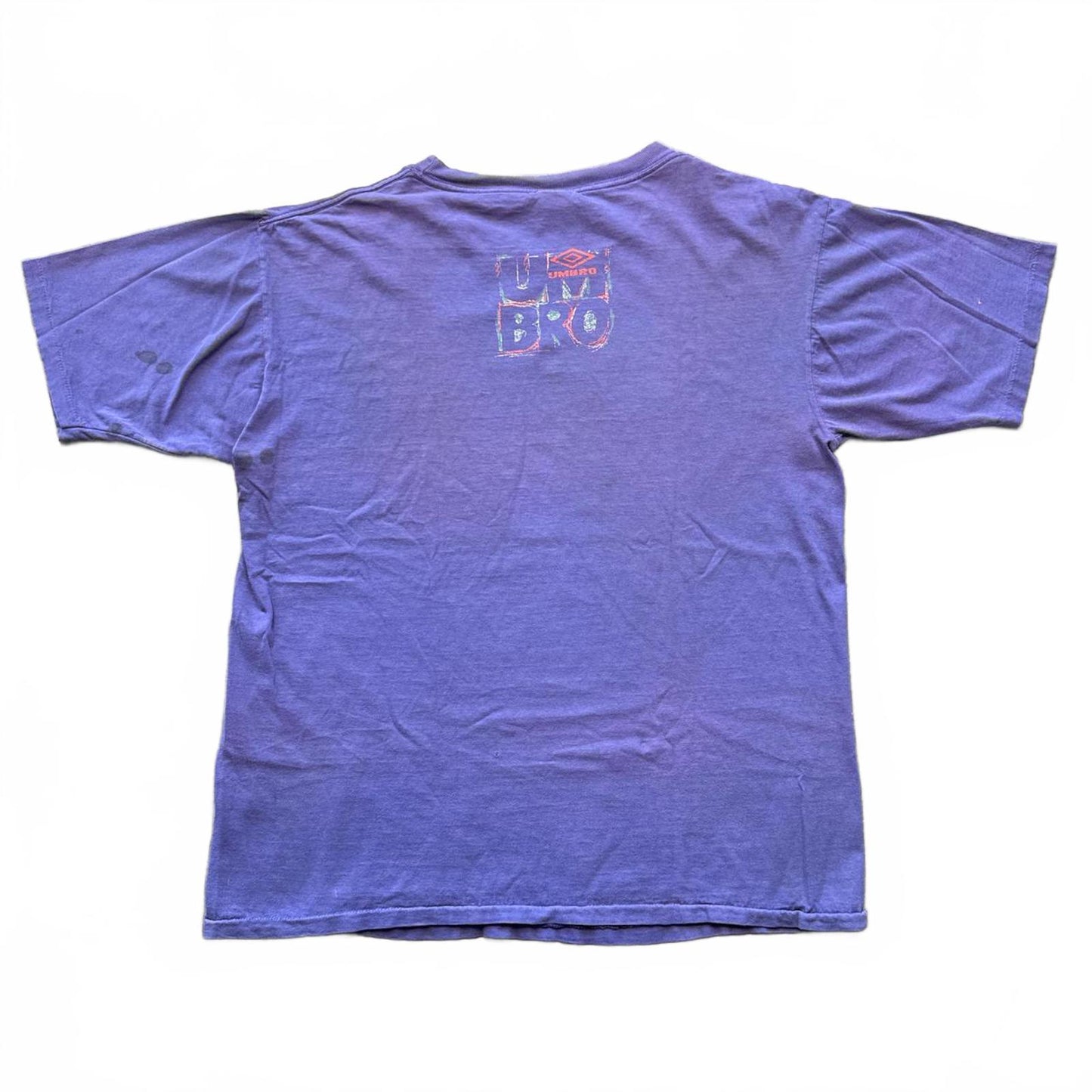 Umbro Purple Vintage 90's Single Stitch Soccer T-Shirt [COPY]