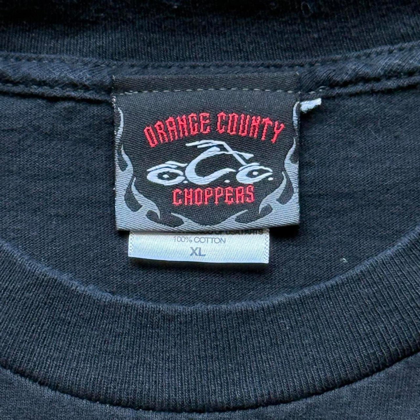 Orange County Choppers Flames Vintage Y2K Graphic T-shirt  [COPY]
