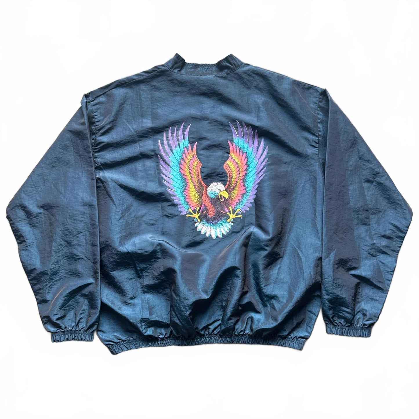 Surfstyle 90s Eagle Reflective Windbreaker ZipUp Windbreaker [COPY]