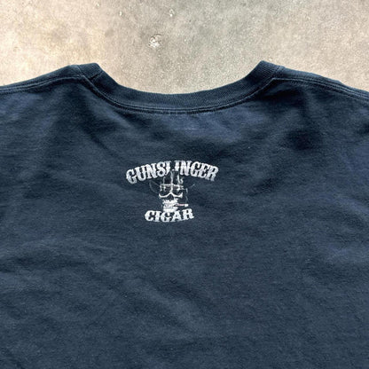 Gunslinger Cowboy Skeleton Horror Graphic Vintage Y2k TShirt [COPY]