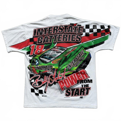 Licensed NASCAR Bobby Labonte 1998 AOP Vintage 90's T-shirt  [COPY]