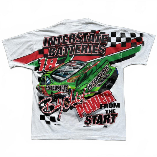 Licensed NASCAR Bobby Labonte 1998 AOP Vintage 90's T-shirt  [COPY]
