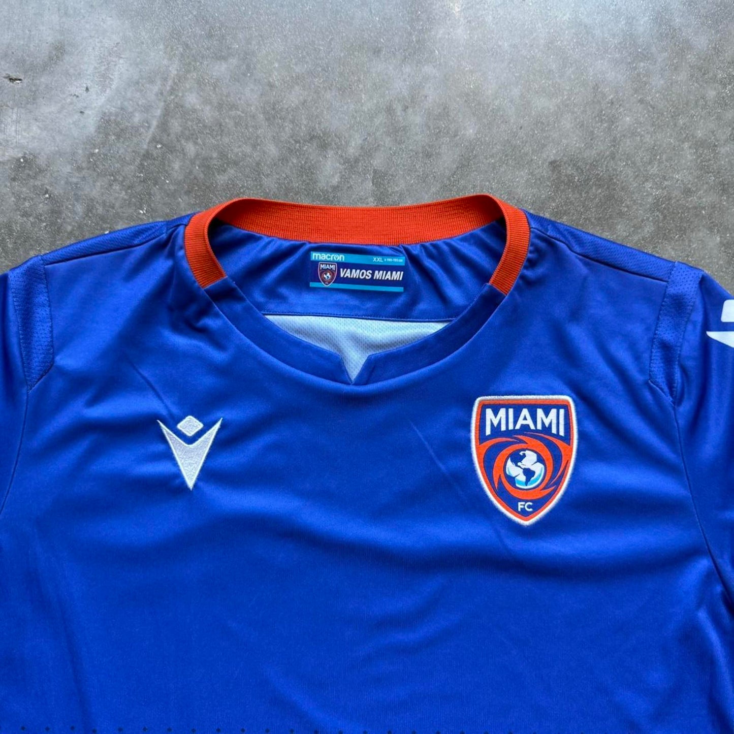 Macron Miami Fusion Fc Away Futbol Soccer Jersey  [COPY]