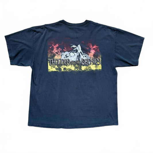 Bike Fest 2010 “Thunder In The Rockies” Motorcycle Y2K Shirt [COPY]