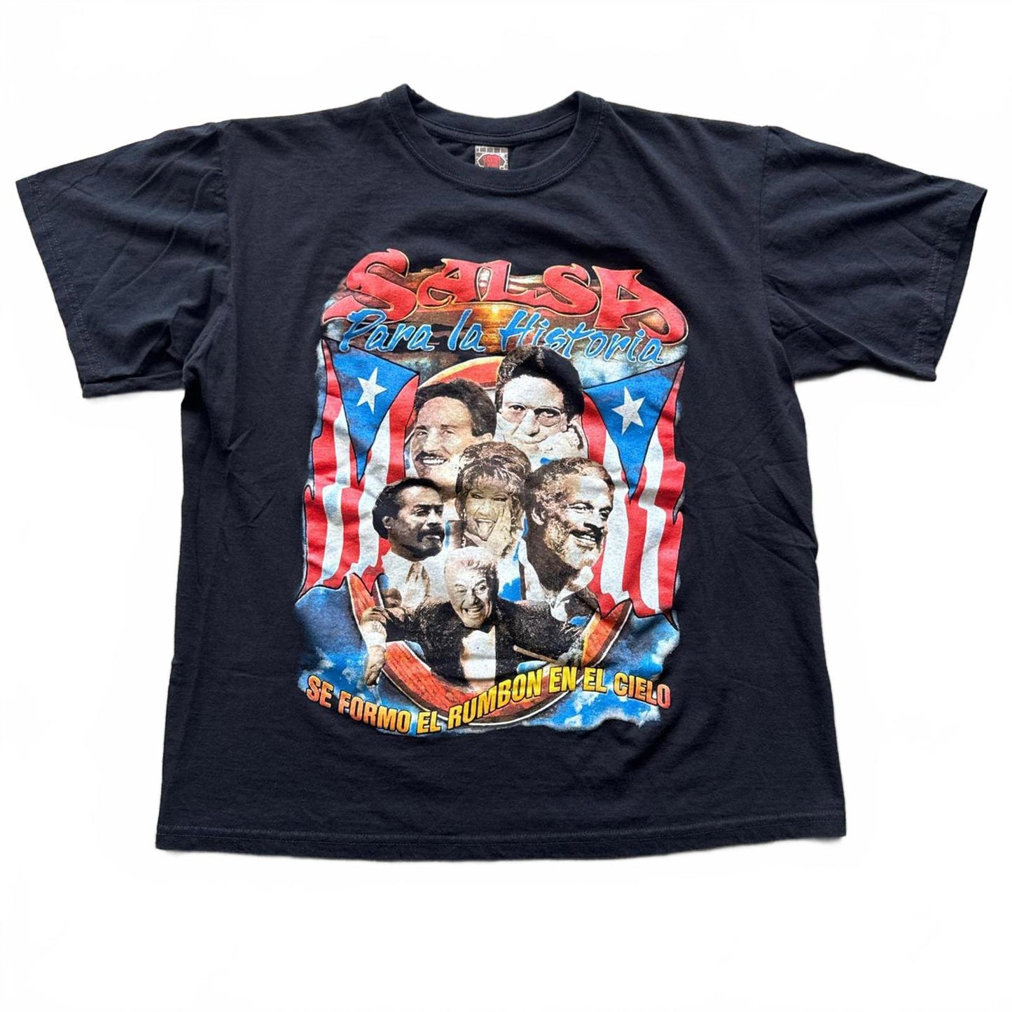Salsa Latin Music "Salsa Para La Historia" Rap T-Shirt Style [COPY]