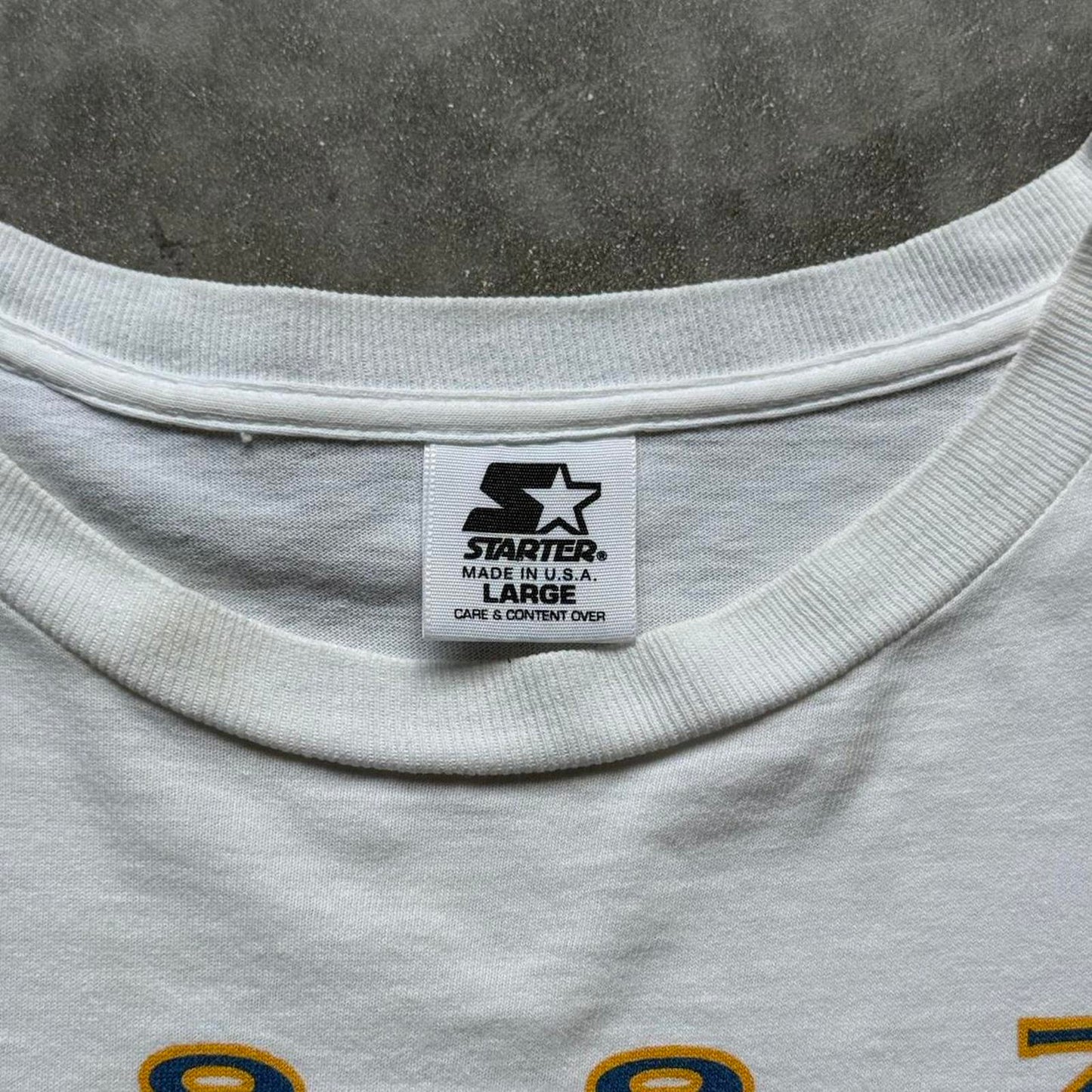 Starter 1997 Marlins National League Champs 90s T-Shirt  [COPY]