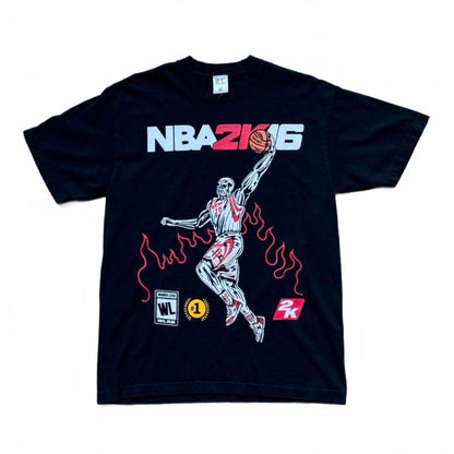 Warren Lotas NBA2K16 Rockets Graphic T - Shirt [COPY]