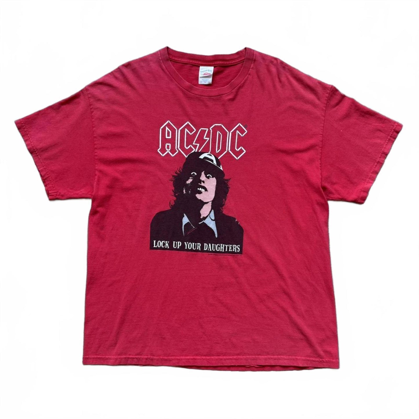 AC/DC “Lock Up Your Daughter” 2005 Vintage Faded Band TShirt [COPY]