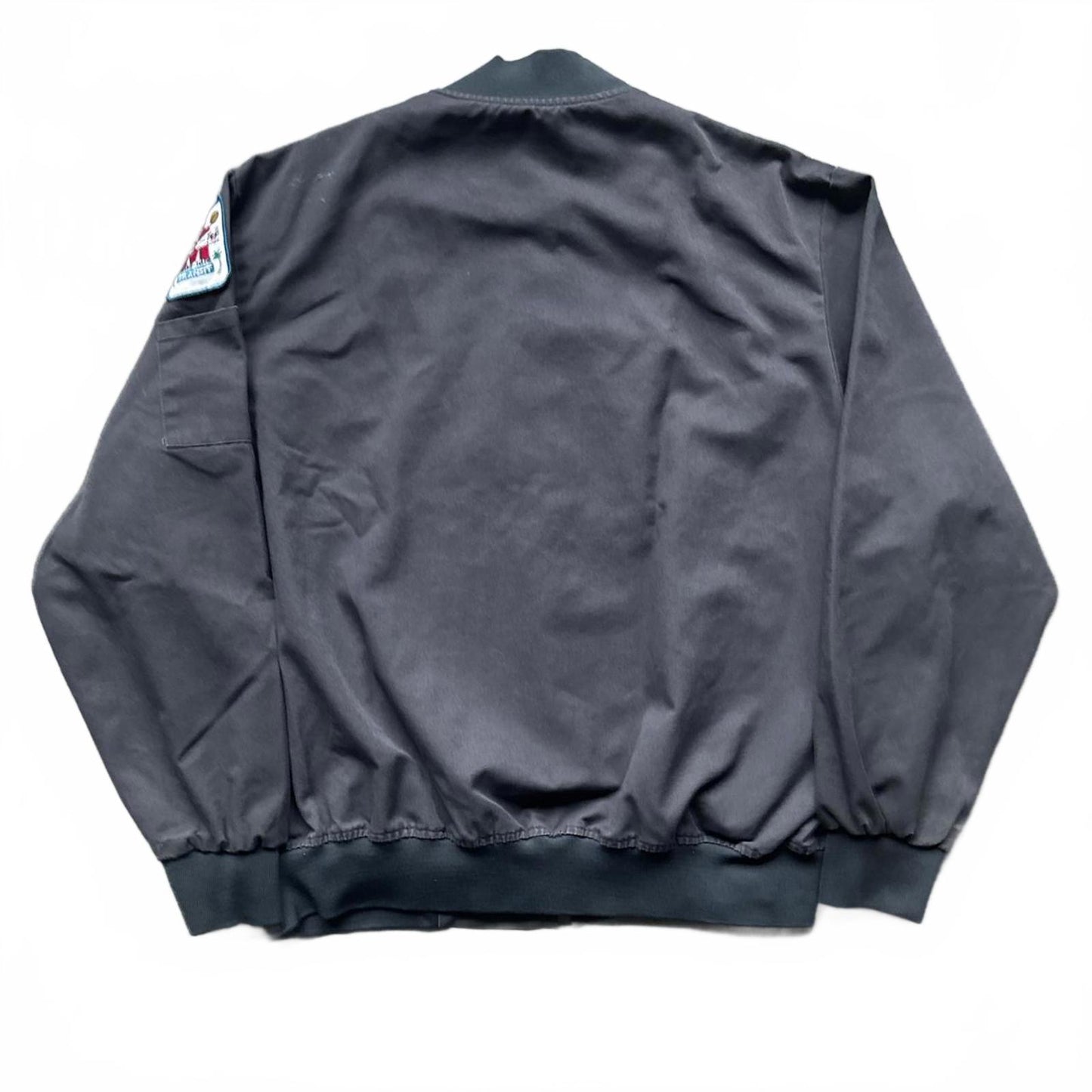 Miami Dade Transit Black Faded Vintage 90’s Bomber Jacket [COPY]
