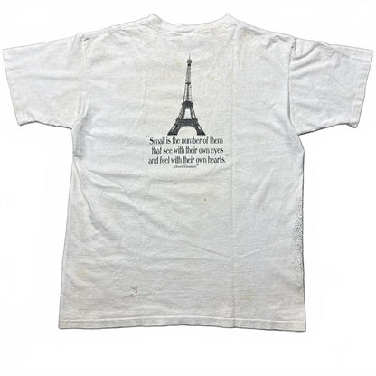 Albert Einstein Vintage 1990's Single Stitch Graphic T-Shirt [COPY]