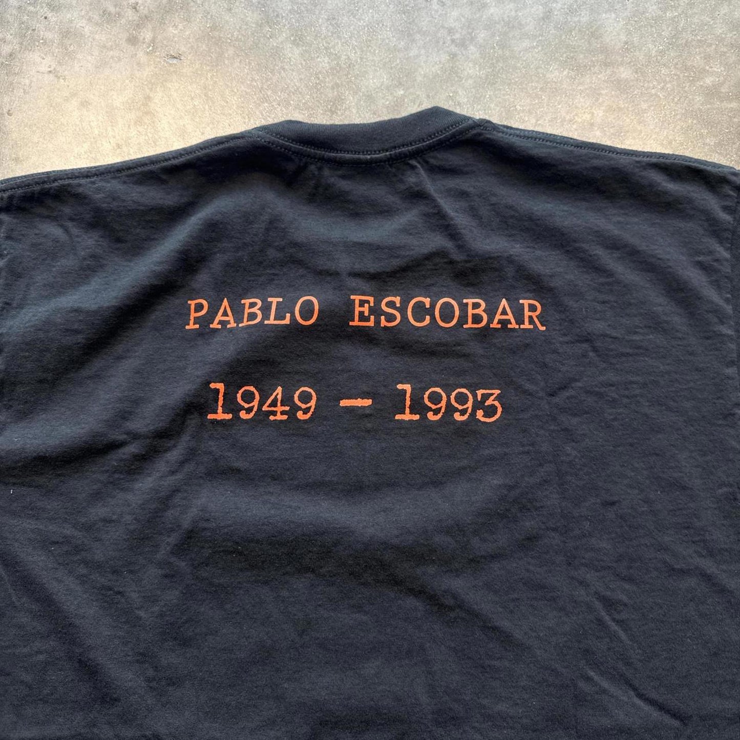 Pablo Escobar Ganster Graphic T-Shirt Double Sleeve [COPY]