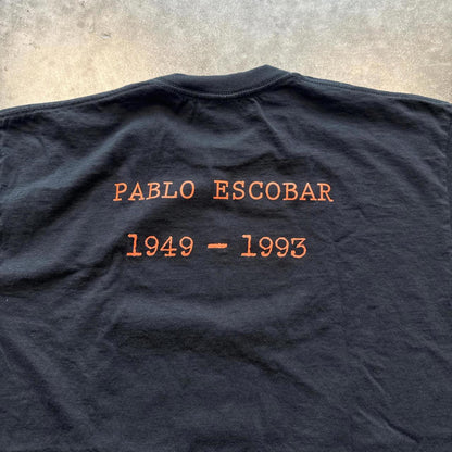 Pablo Escobar Ganster Graphic T-Shirt Double Sleeve [COPY]