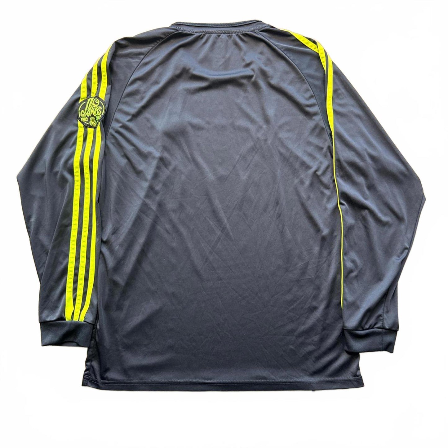 Navy Adidas Real Madrid 2012-2013 Long Sleeve T-Shirt  [COPY]