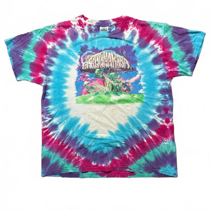 Shroomarama 1991 Tie Dye Physcheledic Single Stitch T-Shirt [COPY]