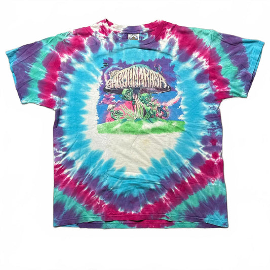 Shroomarama 1991 Tie Dye Physcheledic Single Stitch T-Shirt [COPY]